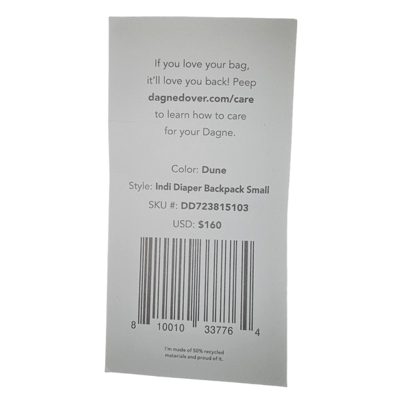 Small Indi Neoprene Diaper Backpack - Picture 2 of 12